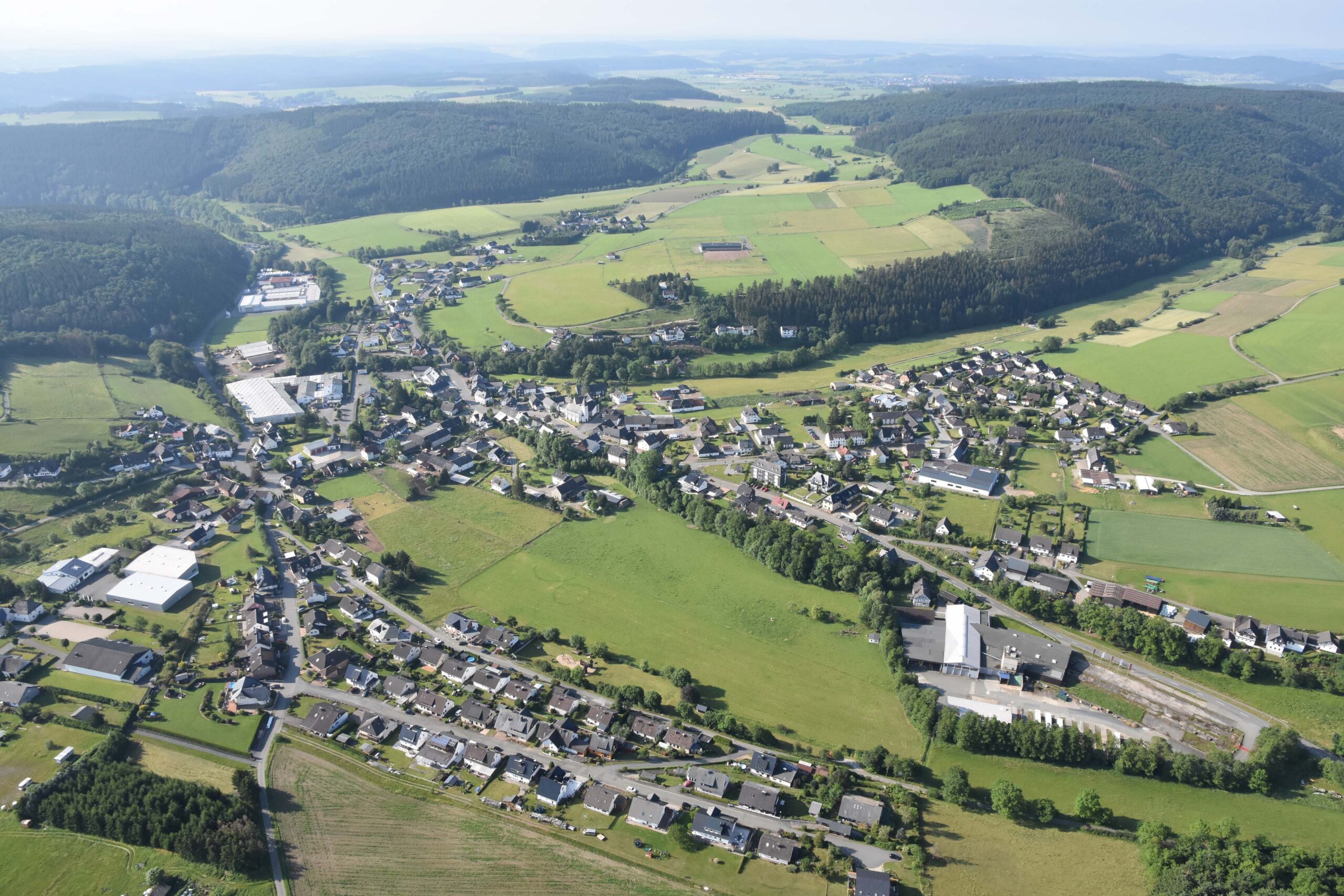Die Gemeinde Oberschledorn