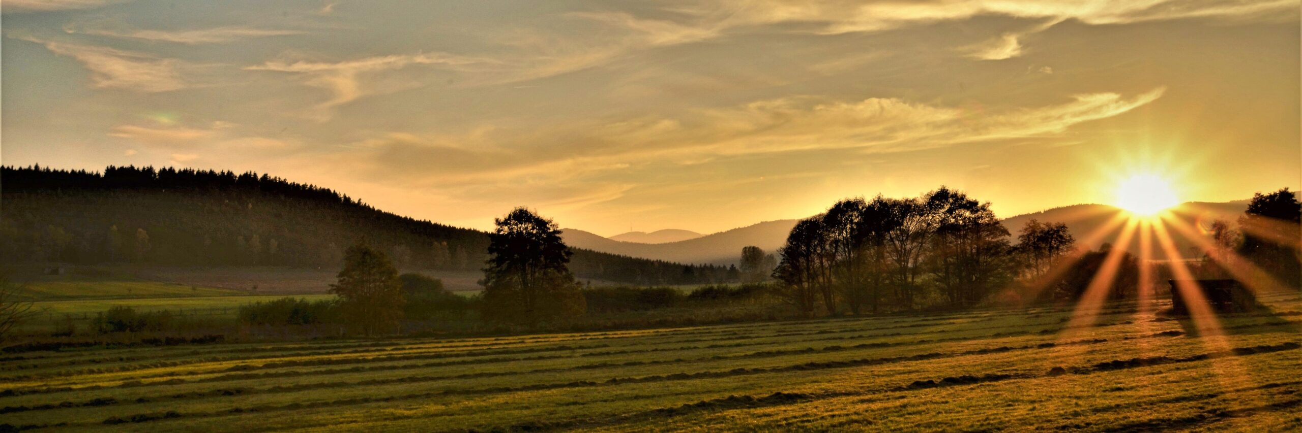 Sonnenuntergang Medebach Richtung Bollerberg